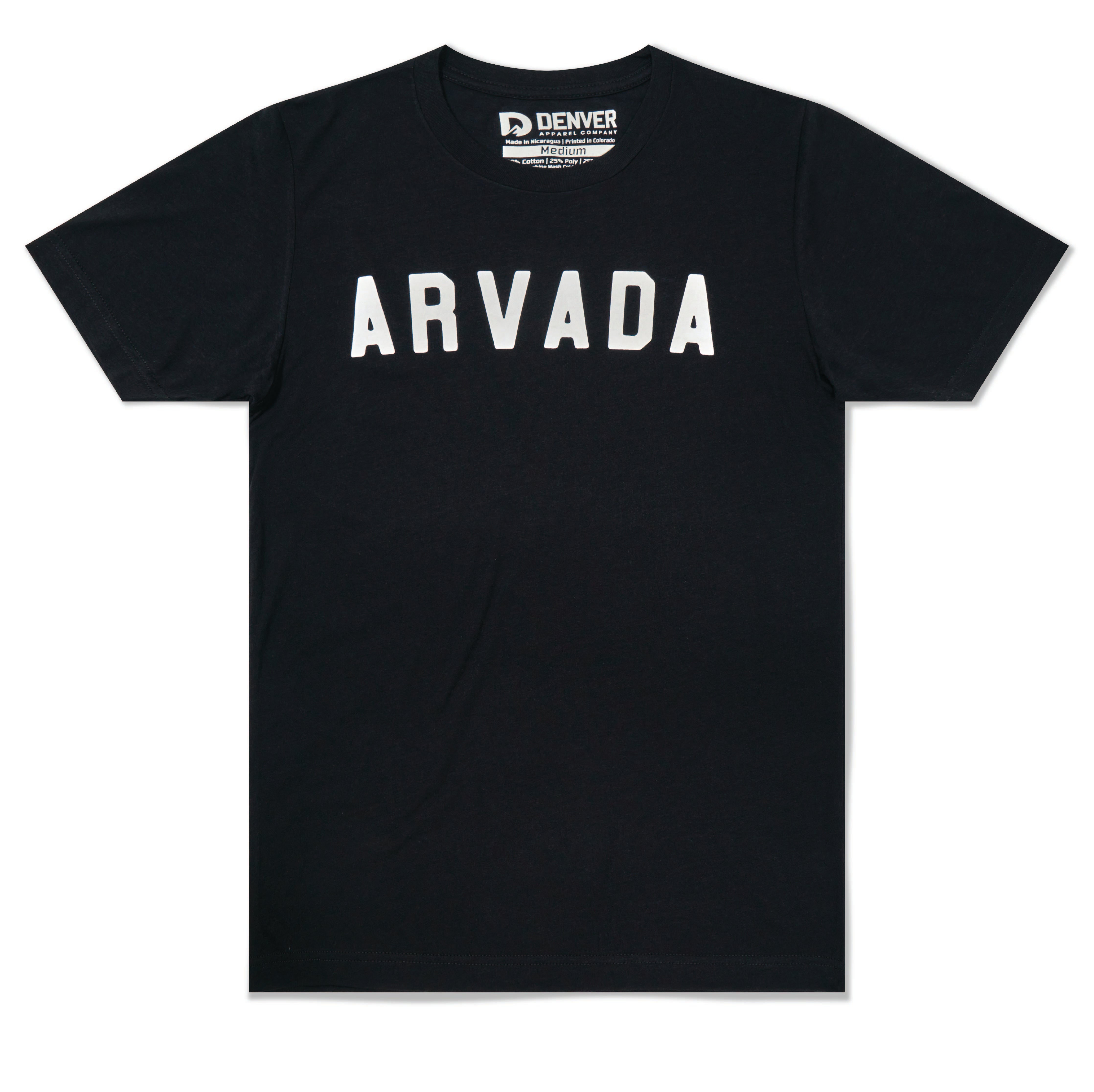 Arvada Tee - Black (Unisex)