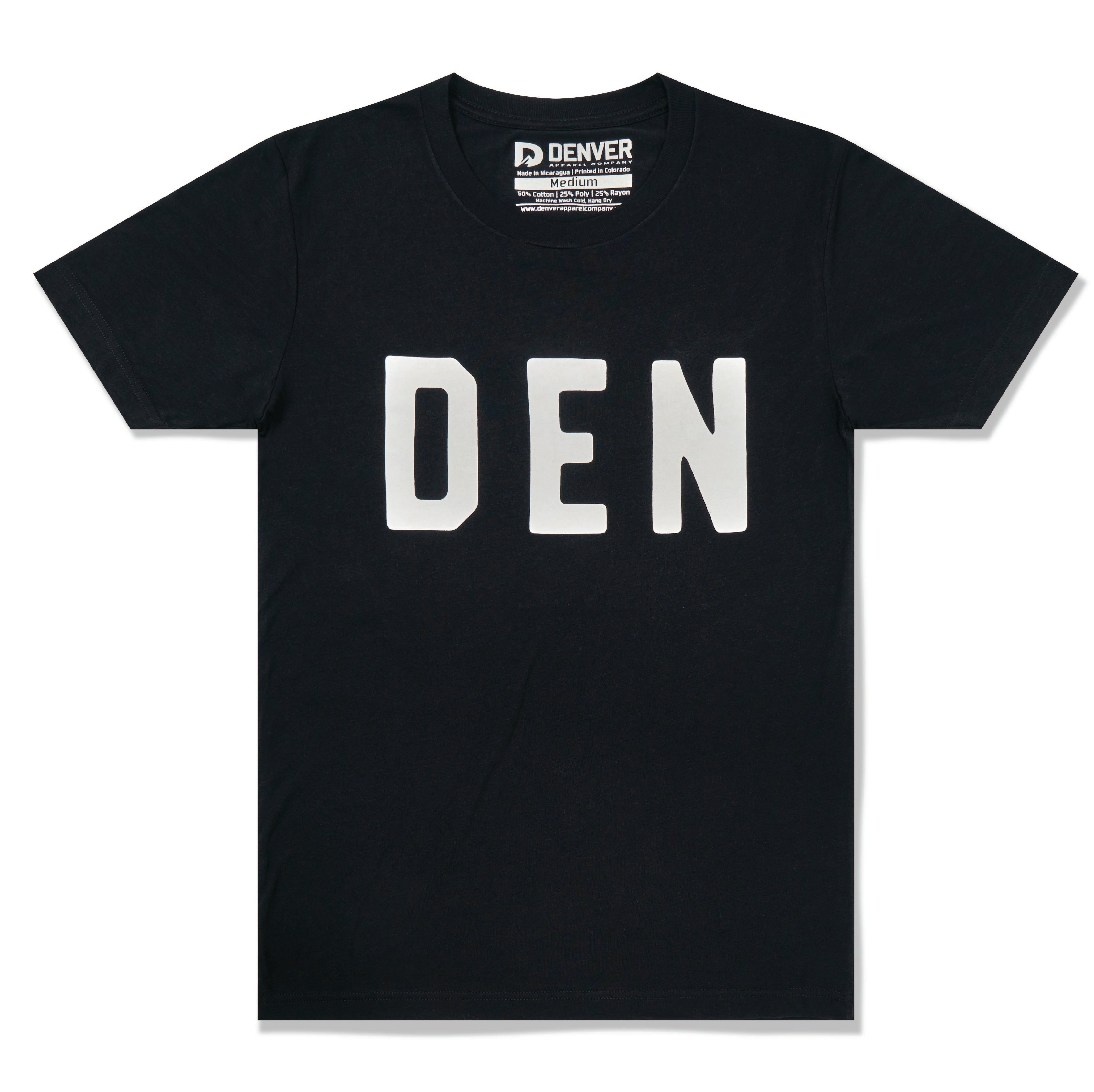 DEN Tee - Black (Unisex)