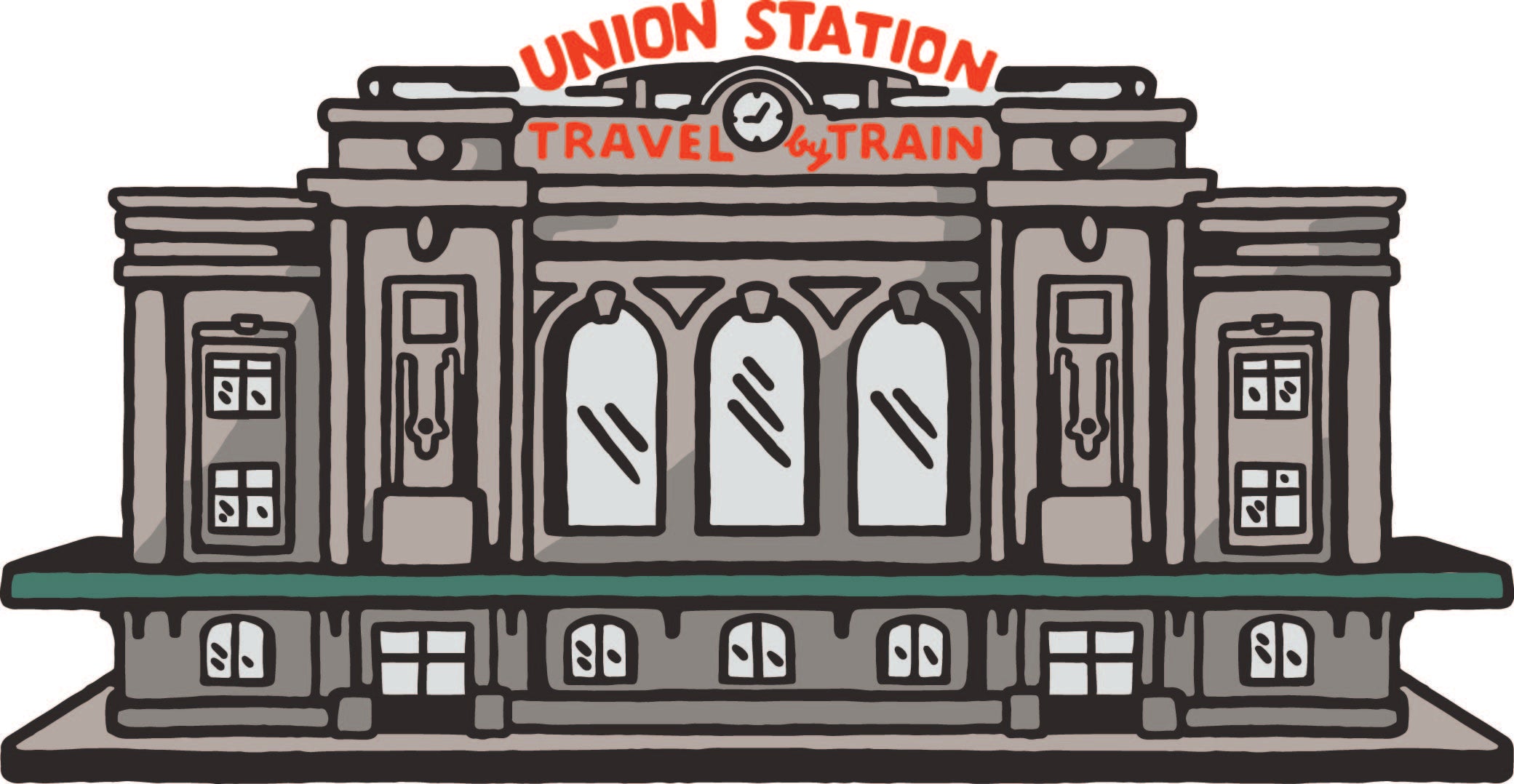 Union Station Sticker