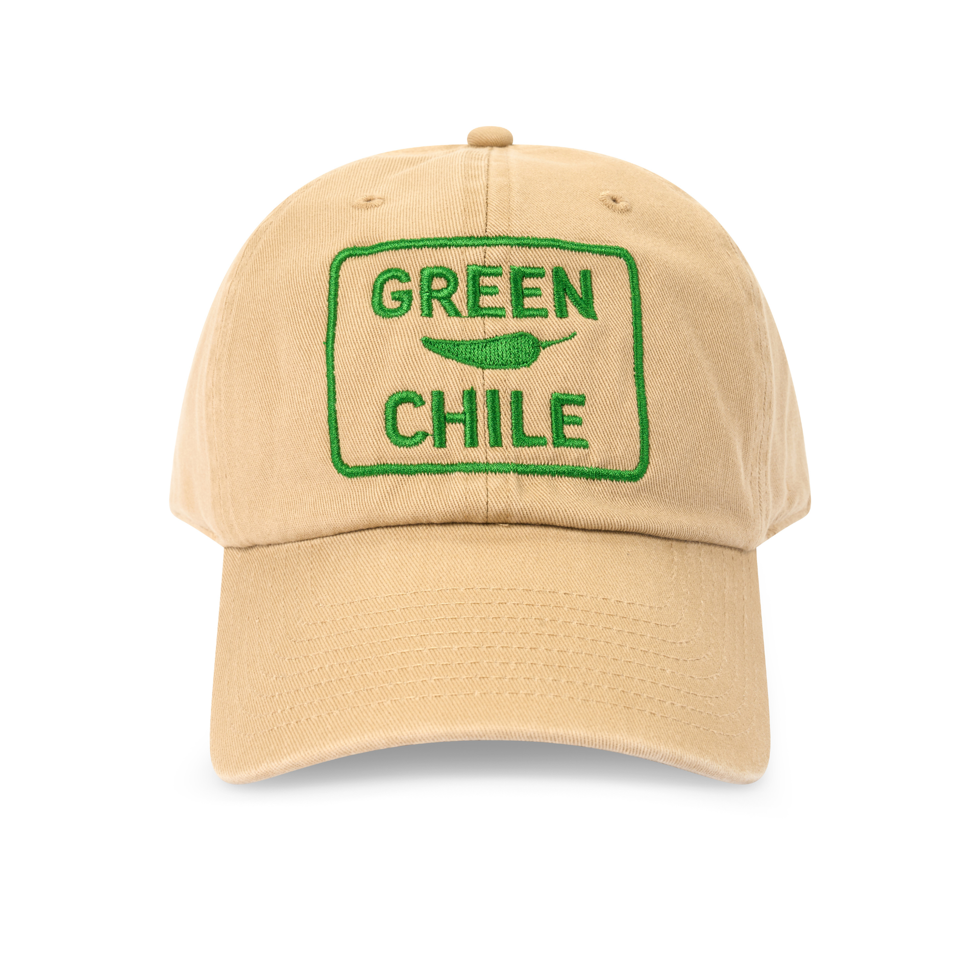 plant seeds idea hat Green Chile Embroidered Dad Hat