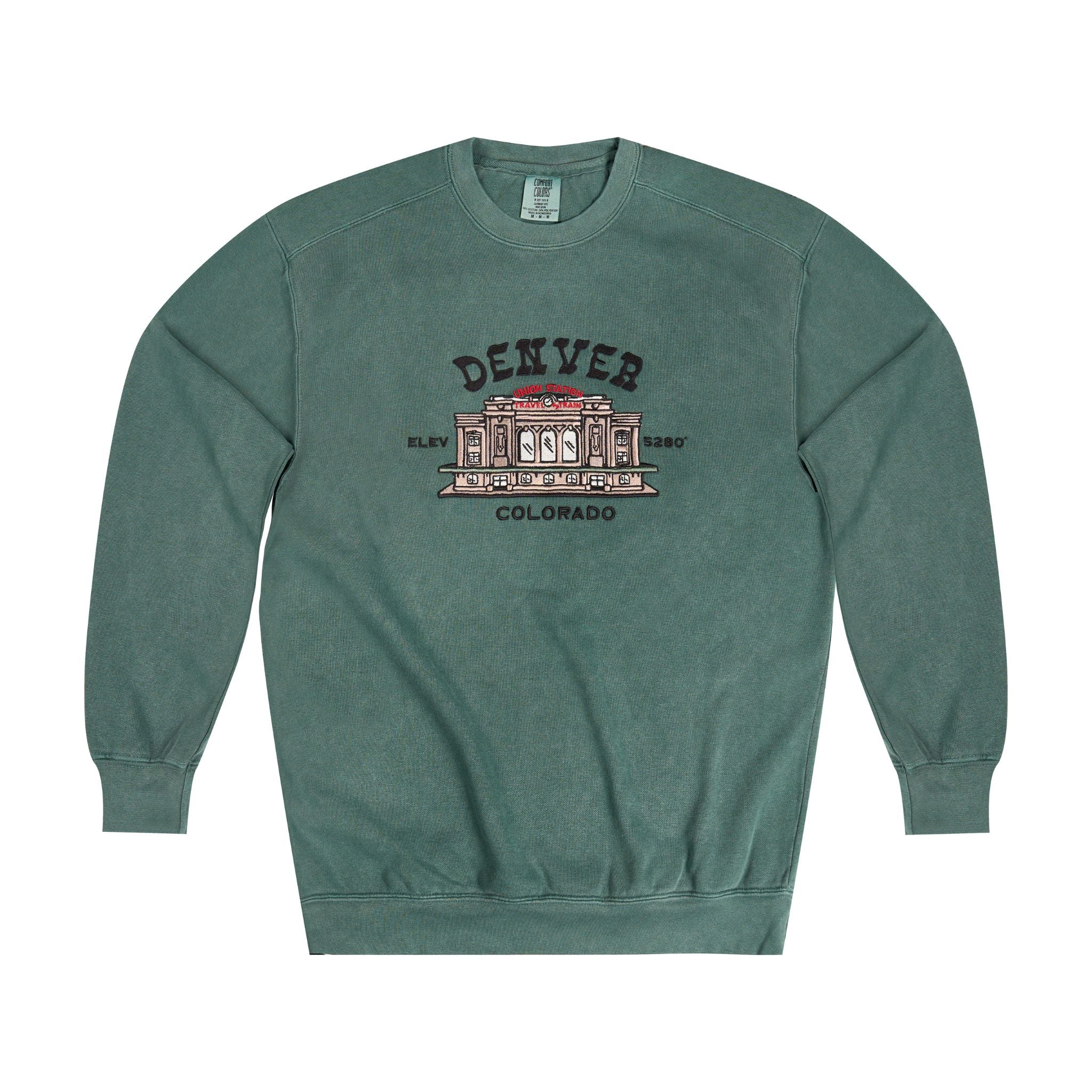 Union Station Crewneck - Light Green