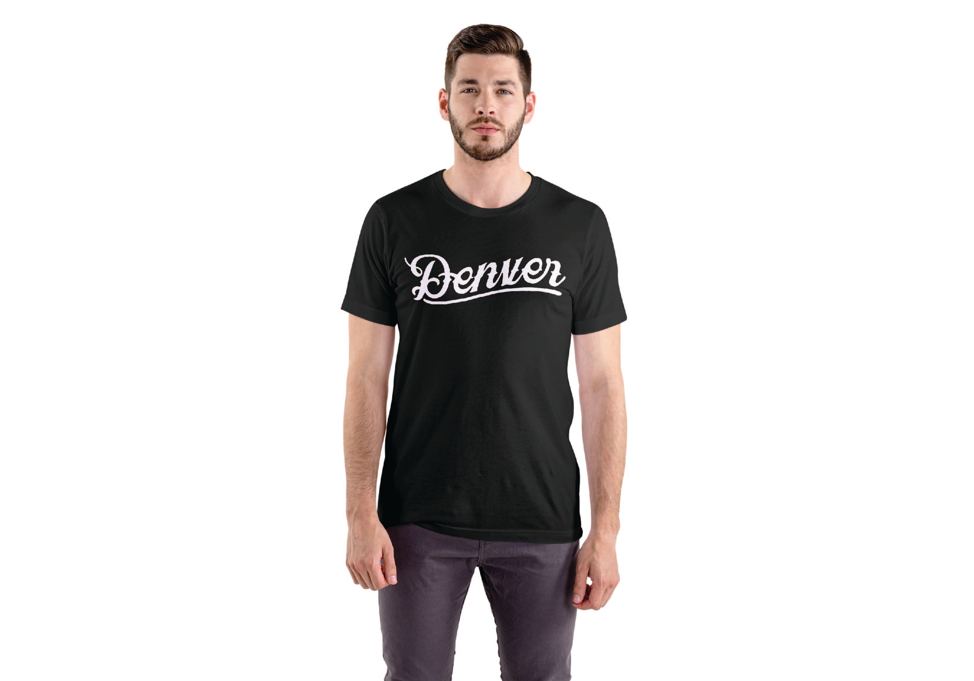 Western Denver Tee - (Unisex) Black